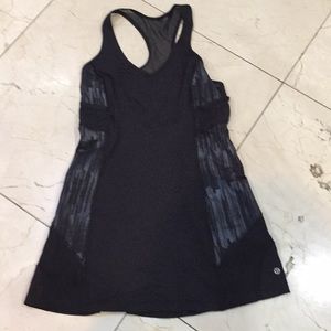 Lululemon Ace black tennis dress